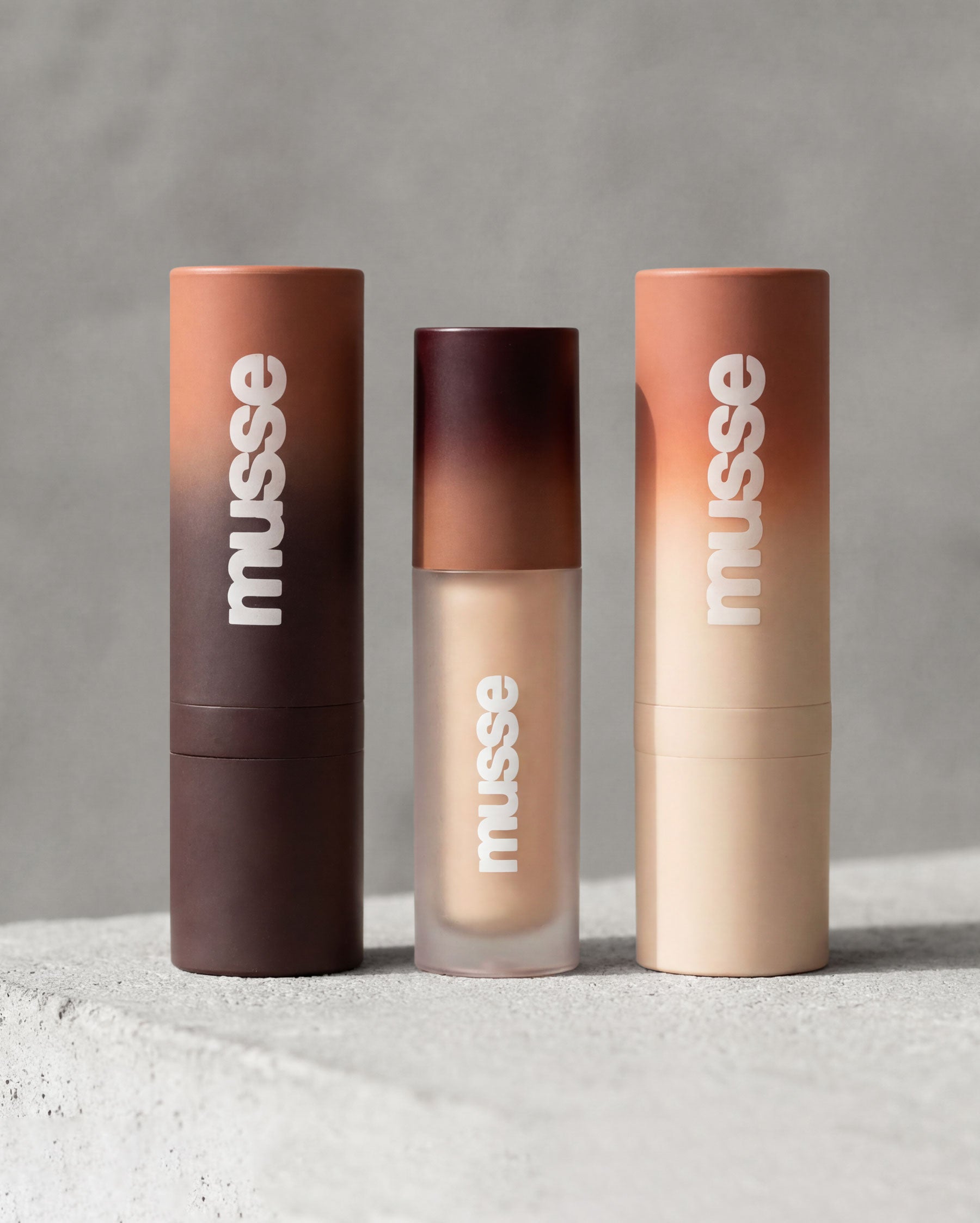 Pack Full Face Musse Cosmetics con rubor, iluminador y contorno